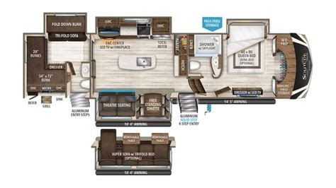 I have come across several reviews where grand layout owners this is the best 4 season travel trailer. 5 Unique RV Floor Plans Every RVer Should See | Lazydays ...