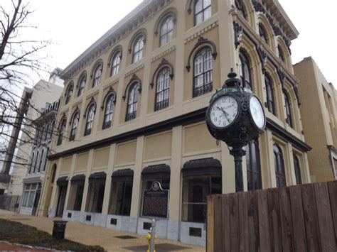 A Side View Of The Old Klein Building Historic Montgomery Alabama