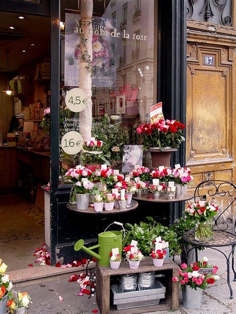 Flower Shop Paris Photo On Sunsurfer
