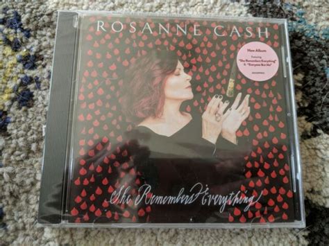 She Remembers Everything By Rosanne Cash Audio Cd 602567891628 09dec18