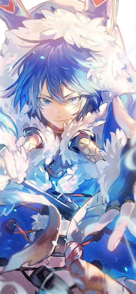 Just you have the intention and. Aesthetic Anime Boy With Blue Hair - Anime Wallpaper HD
