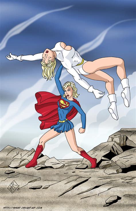 Supergirl Vs Galatea Commissi By Mhunt On DeviantArt