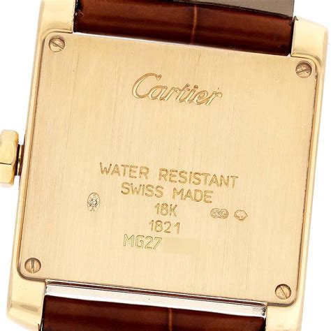 Cartier Tank Francaise Midsize Yellow Gold Ladies Watch W5000356 For
