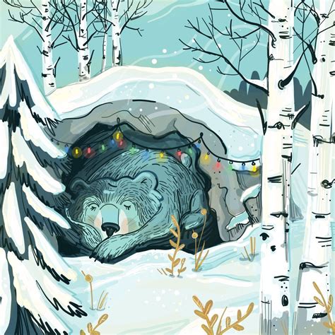 Colorado In Winter Illustrations On Behance
