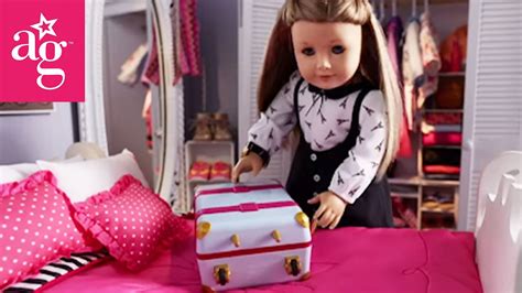 American Girl Packing For Vacation Stop Motion Americangirl Youtube