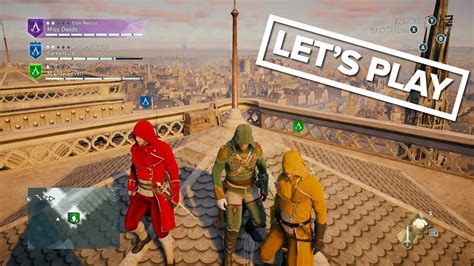 Ac Unity Xbox One Co Op Gameplay Let S Play Assassin S Creed Unity