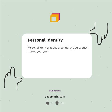 Personal Identity Deepstash