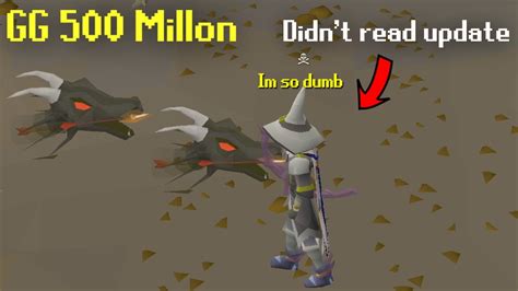 He Didnt Read The Update And Lost 550m Osrs Best Highlights