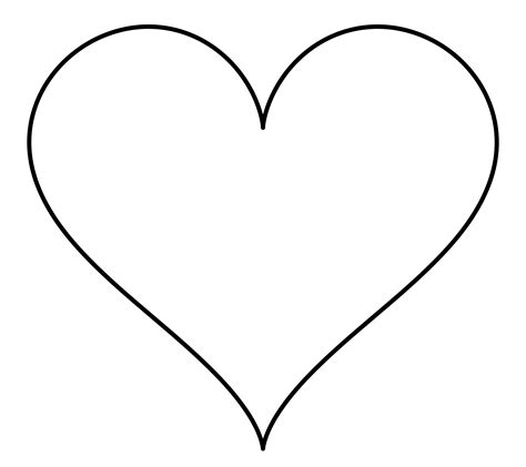 Love Heart Shape Clipart Best