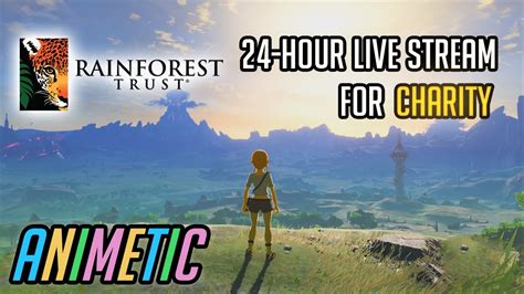 100k Subscriber Special 24 Hour Live Stream For Charity Zelda Botw