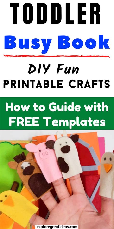 Free Printable Busy Book Templates In 2020 Kids Busy Book Diy Busy