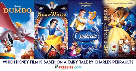 Fairy tales are for kids, right? Which Disney Film Is Based on a Fairy Tale By Charles ...