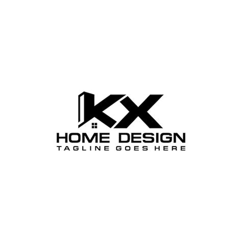 Premium Vector K X Initial Home Real Estate And Apartment Logo Vector