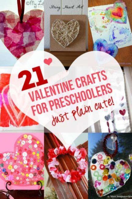 valentine crafts  preschoolers
