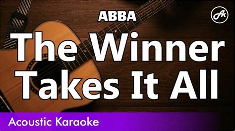 Abba The Winner Takes It All Chords Chordify