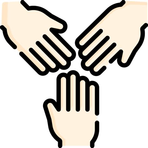 Teamwork Free Hands And Gestures Icons