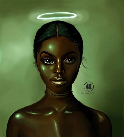 Digital Artist Celebrates Black Women In Gorgeous Illustrations Afropunk Artista Digital