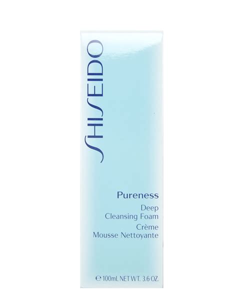 Pureness Deep Cleansing Foam By Shiseido 100ml