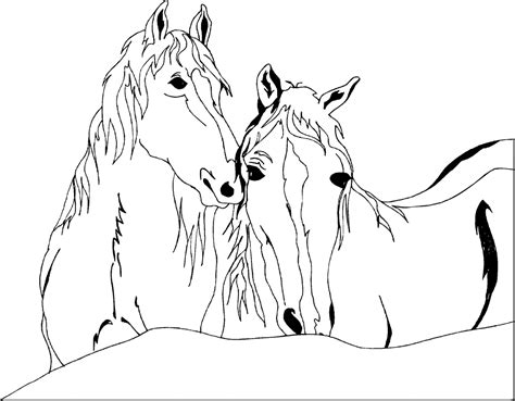 Ausmalbilder pferde zum ausdrucken gratis, malvorlagen für kinder und erwachsene, ausmalbilder kostenlos runterladen, pferde ausmalbilder zum ausmalen. Zwei Pferde Ausmalbild & Malvorlage (Pferde)