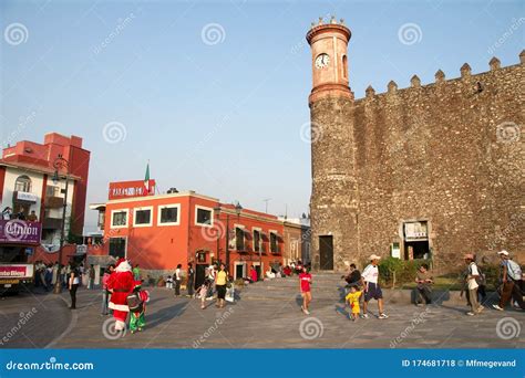 Palace Of Cortes Palacio De Cortes Cuernavaca Mexico Editorial Stock