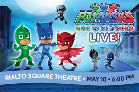 Pj Masks Live Time To Be A Hero Comes To The Rialto On Thursday May