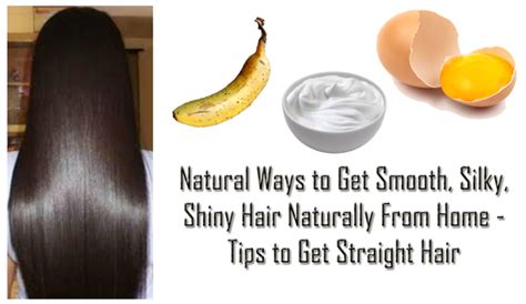 Home Remedies To Make Dry Hair To Silky Shiny Smooth Hair Naturally