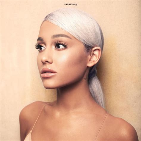 Ariana Grande Sweetener Album Cover 2018