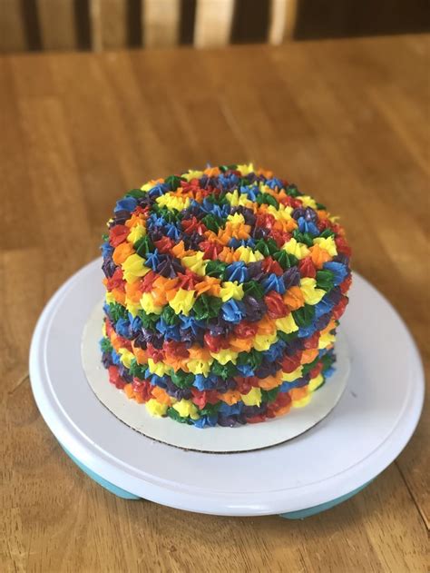 Rainbow Smash Cake 🌈 Cake Rainbow Smash Cakes Desserts