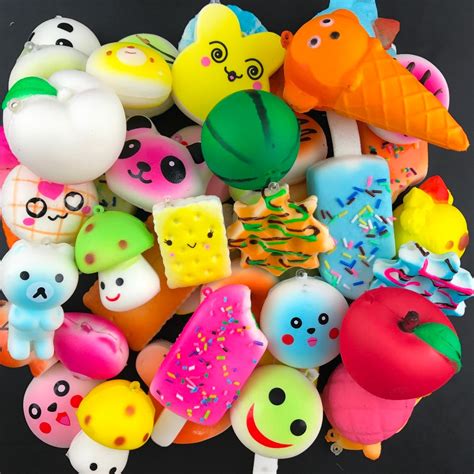 Aliexpress.com : Buy 10pcs Squishy Toy squishies Slow Rising 3 6cm Soft Squeeze Cute Cell Phone ...
