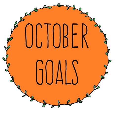 October Goals September Recap A Paper Arrow