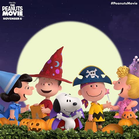 Download Free Peanuts Charlie Brown Halloween Poster Wallpaper