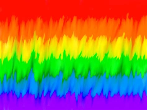Melting Rainbow Draineddaisies Digital Art Abstract Color Artpal