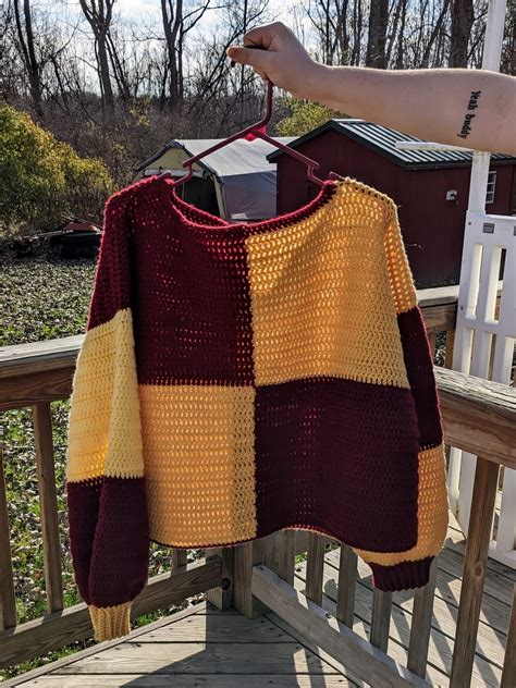 Color Block Sweater Pattern Review Critter Crochet
