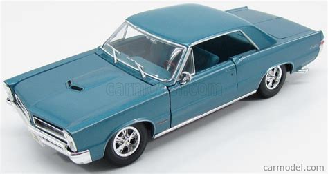 Maisto 31885 Scale 118 Pontiac Gto Coupe Hurst Edition 1965 Blue
