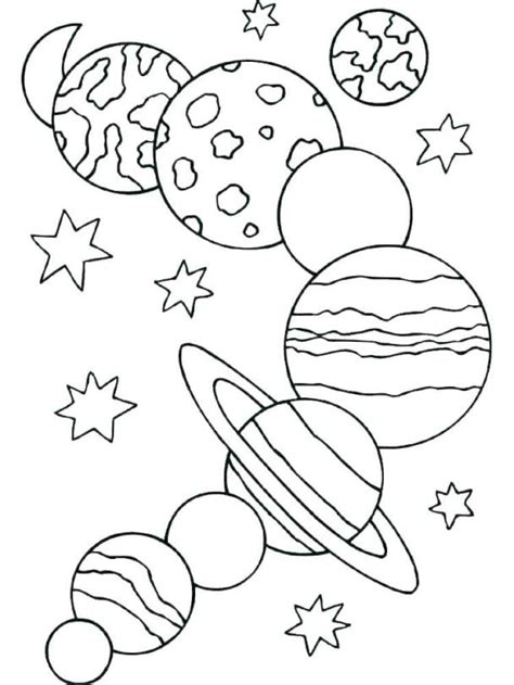 20 Free Printable Solar System Coloring Pages