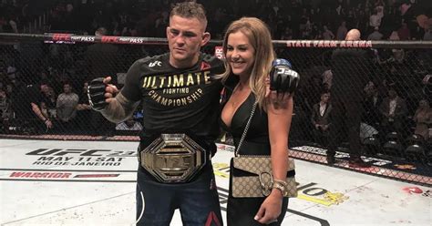 Joseph duffy sets fight pass records. Dustin Poirier's wife Jolie supports UFC star... by riding ...