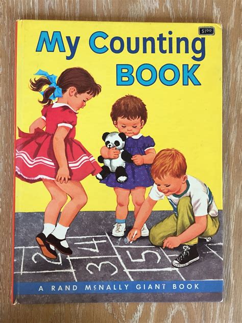 My Counting Book A Rand Mcnally Giant Book Vintage Etsy