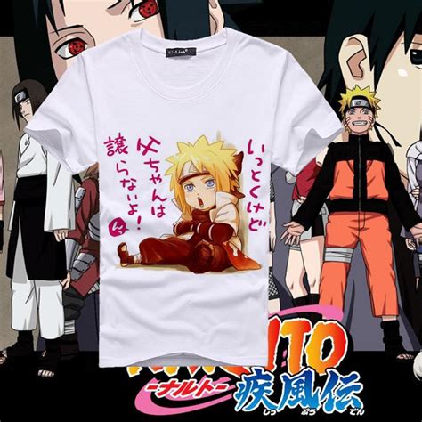 Naruto Funny T Shirt Men White Casual Plus Size Tee Shirt Homme Cute