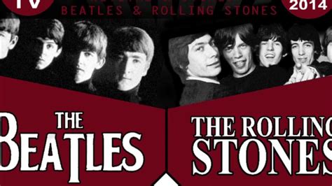 ¡la Gran Batalla De Bandas The Beatles Vs The Rolling Stones Youtube