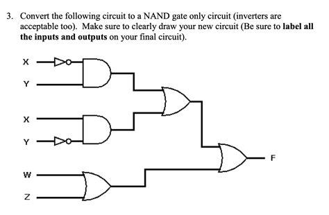 Solved Draw A Logic Circuit Using Only Nand Gates To Chegg Hot Sex