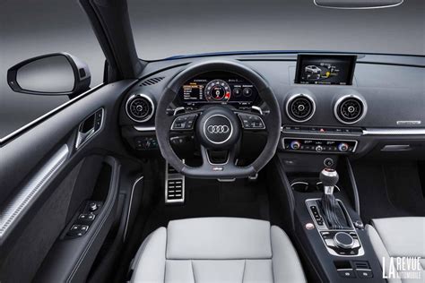 Photo Audi A3 Sportback 2017 Interieur Exterieur Année 2017