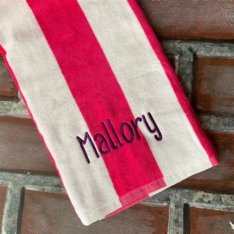 Personalized Beach Towels Etsy