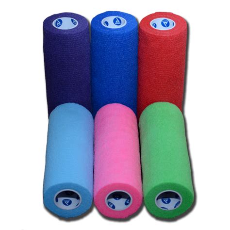 Bandagaing Cohesive Bandage Wrap 6 Inch Wide Assorted Colors