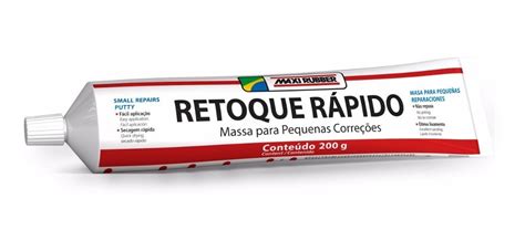 Masilla Rapida Acrilica Retoques Putty Maxi Rubberx150gr P6 23700