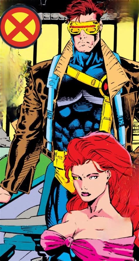 90s Cyclops Jean Grey Art Jim Lee Xmen Marvel Marvelcomics