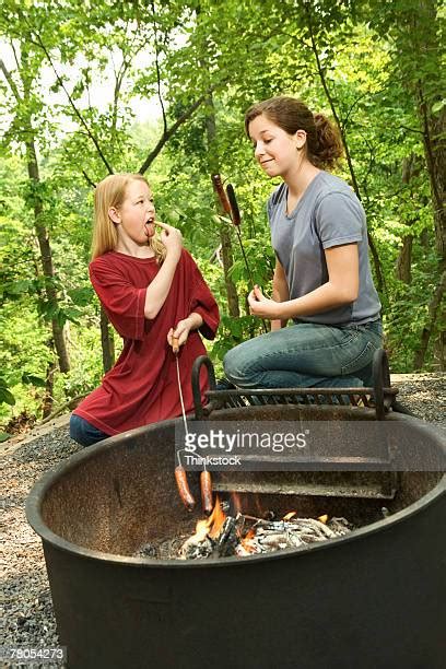 Roasting Hot Dogs Photos And Premium High Res Pictures Getty Images