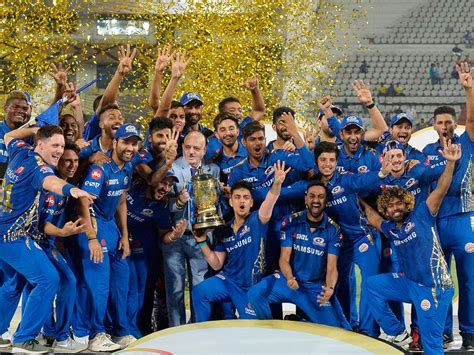 Mumbai Indians Are The 2019 Ipl Champions Beating Chennai Super Kings