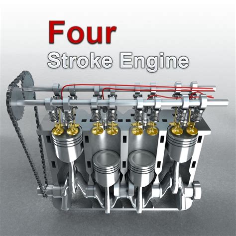 How Does A 4 Stroke Engine Work Mechstuff