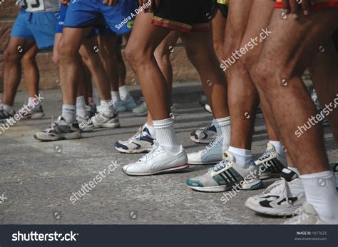 Runners Feet Stock Photo 1617633 Shutterstock