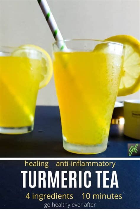 lemon ginger turmeric shot recipe no juicer go healthy ever after